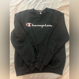 Black Champion crewneck sweatshirt